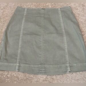 wild fable Sage Panel Denim Mini Skirt